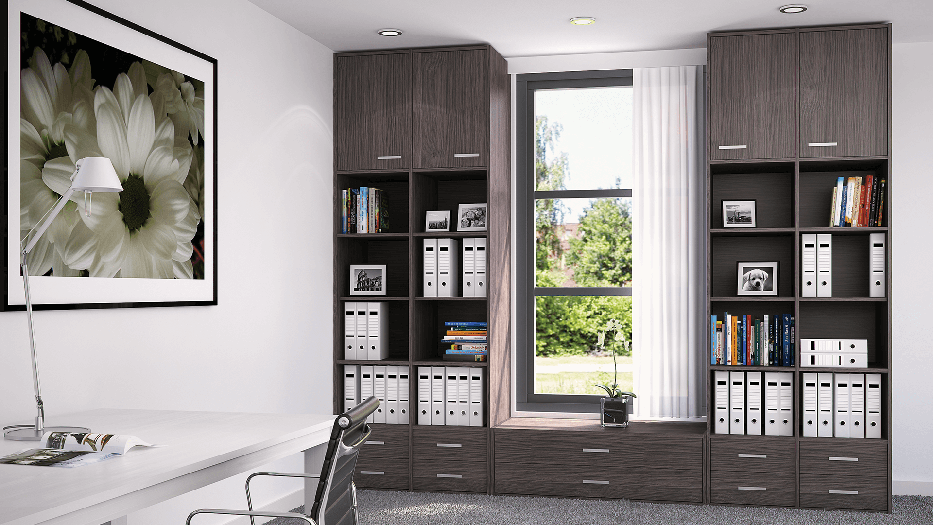 Garobe-meubel-op-maat-draaideur-eik-antaciet-Hubo-Amstelveen-1 Draaideurkast Thuis in Maatwerk