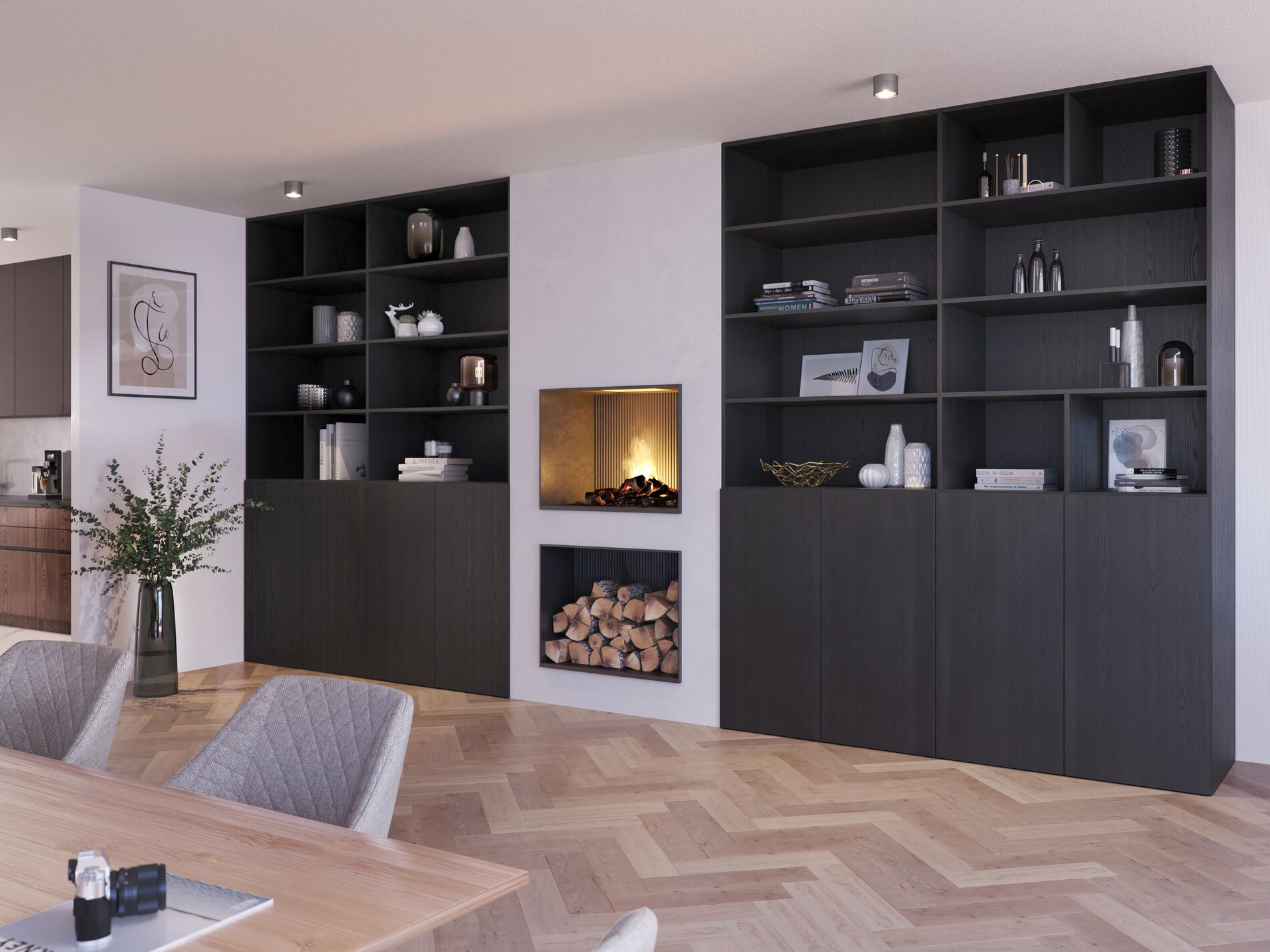 medium JPG-Raffito_Eetkamer_Twist eiken zwart structuur_P20 greep_eiken zwart structuur interieur_groot